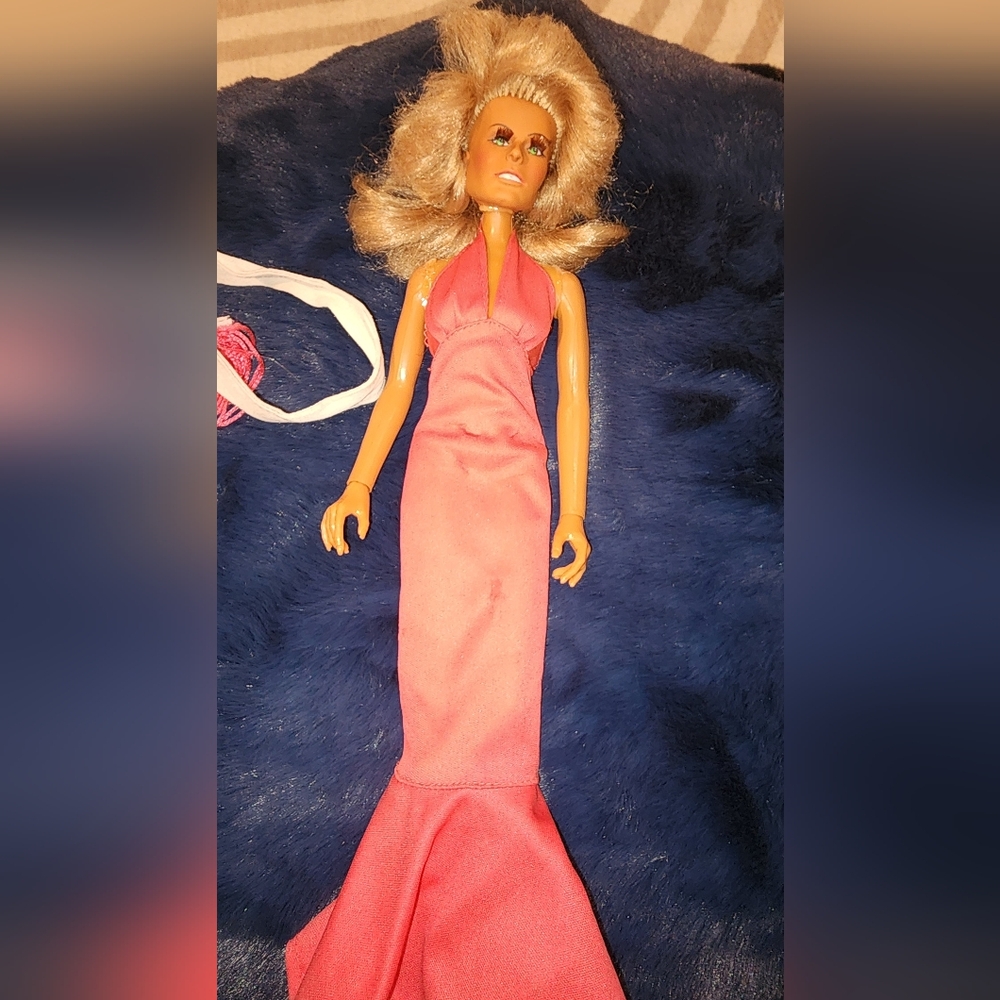 VINTAGE 1975 MEGO CORP FARRAH FAWCETT DOLL Made In Hong Kong